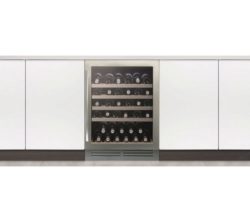 CAPLE WI6120 Wine Cooler - Stainless Steel & Black